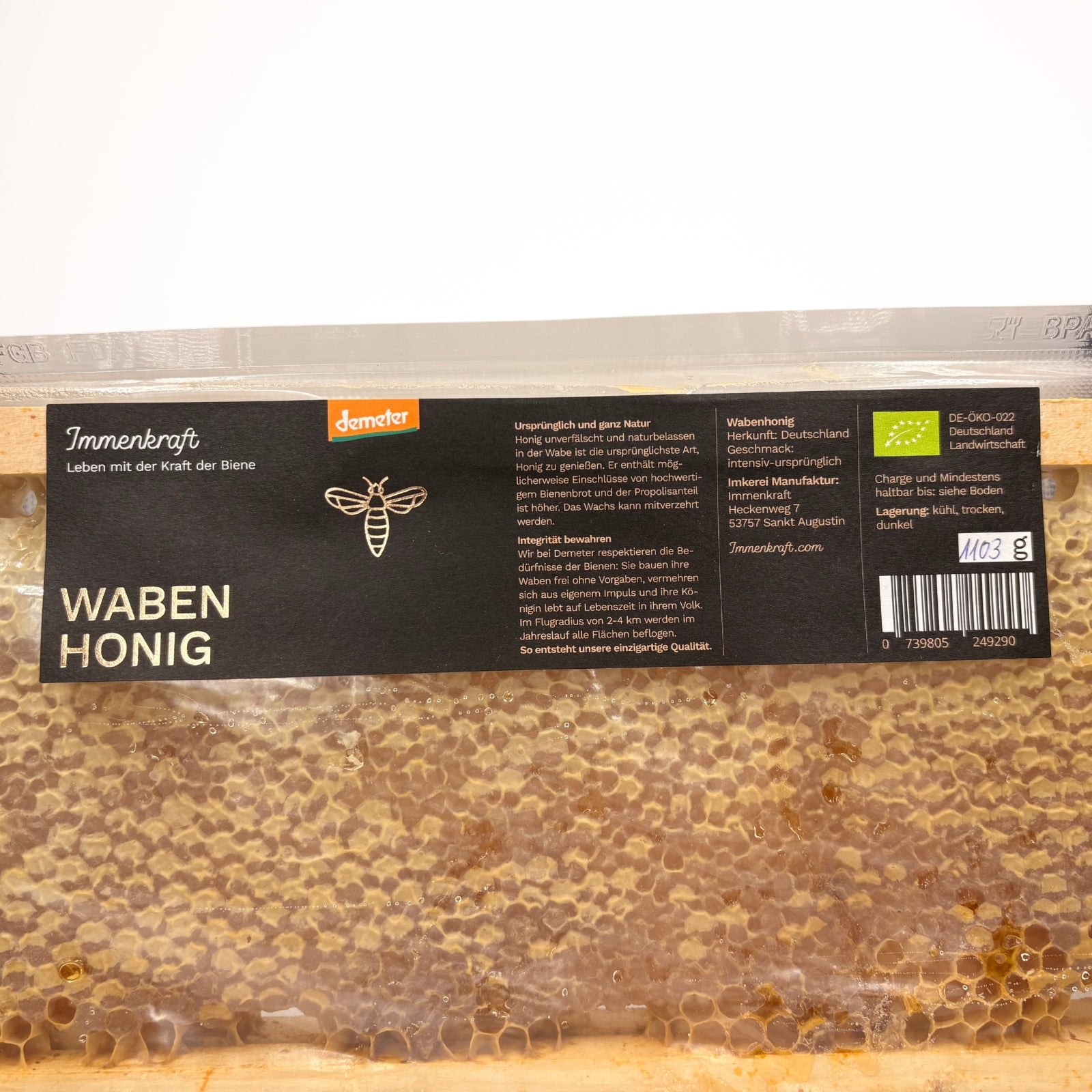 WABEN Honig - ganzer Honigrahmen